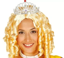 Tiara o fascia per principessa in argento