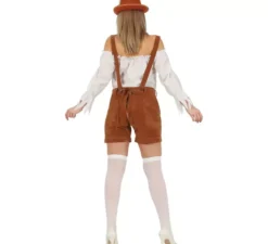 Tirolesa costume marrone per le donne