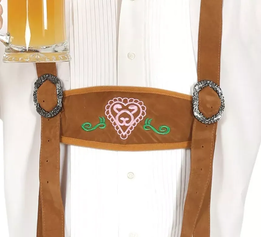 Tirolesi Uomini marrone costume