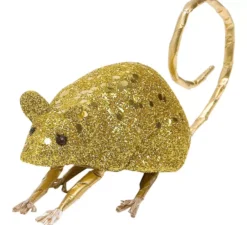 Topolino con Glitter di 8,5 cm in vari colori