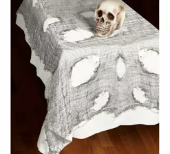 Tovaglia decorativa di Halloween grigia 60x300 cm
