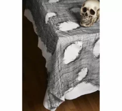 Tovaglia decorativa nera per Halloween 60x300 cm