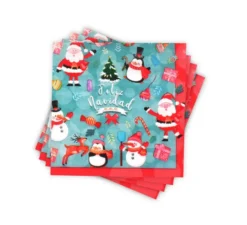 12 tovaglioli di carta Buon Natale