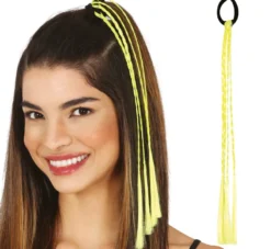 3 trecce da 35 cm in vari colori
