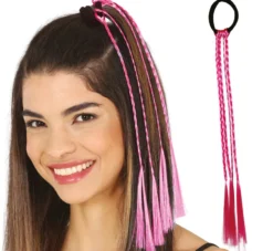 3 trecce da 35 cm in vari colori