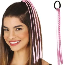 3 trecce da 35 cm in vari colori