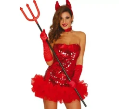 Tridente di 120 cm per Halloween
