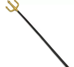 Tridente d'oro di Nettuno 137 cm