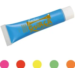 Trucco crema in vari colori al neon 10 ml