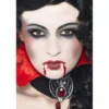Trucco da vampiro: zanne, spugna, pittura e sangue
