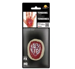 Trucco finta cicatrice con tendini di 10 cm