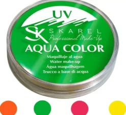 Trucco uv aquacolor da 12 ml in vari colori