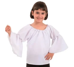 T-shirt bianca medievale per bambini