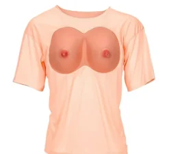 T-shirt con tette per uomo