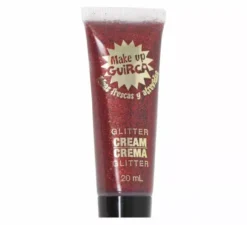 Tubetto di crema trucco glitterata da 20 ml in vari colori