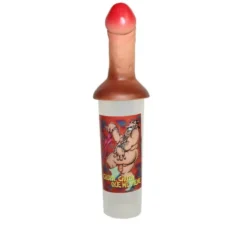 Tubo di vetro con coperchio del pene per addii
