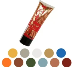 Tubo per trucco fluido fisso da 20 ml in vari colori.