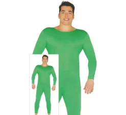Tuta elastica da Uomo in colore verde