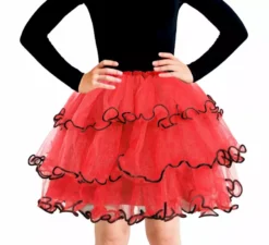 Tut� arricciato da 30 cm per bambine in vari colori