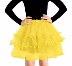 Tut� arricciato da 30 cm per bambine in vari colori