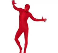 Tuta seconda pelle rossa