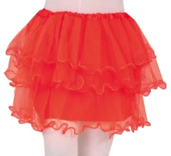 Tutù con volant per bambini da 35 cm in vari colori