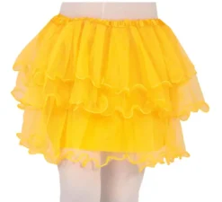 Tutù con volant per bambini da 35 cm in vari colori