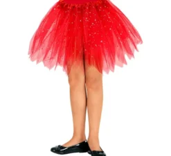 Tutù scintillante da 30 cm per bambine in vari colori
