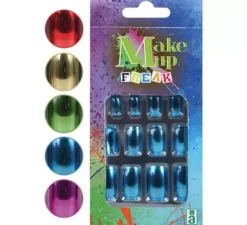 Unghie brillanti in 5 colori assortiti