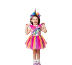 Unicorn bambino costume multicolore