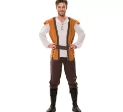 Uomo costume marrone per uomo