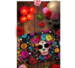 Vassoio in plastica Catrina 39x24 cm