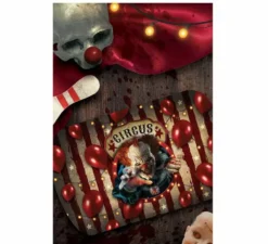 Vassoio Plastica Clown 39X24 cm