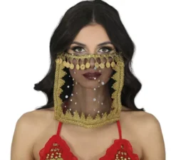 Velo nero per danza del ventre