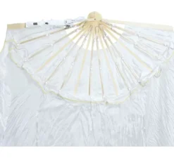 Ventilatore bianco con LED, 75x150 cm