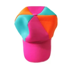 Visiera in schiuma multicolore