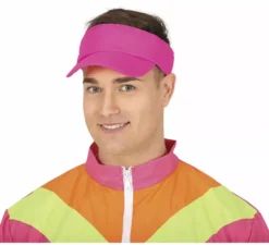 Visiera neon in vari colori per adulti