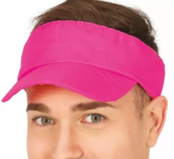 Visiera neon in vari colori per adulti