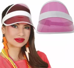 Visiere trasparenti in vari colori adulto