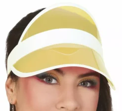 Visiere trasparenti in vari colori adulto
