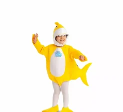 Yellow Shark bambino Costume incappucciato bambino ed i bambini