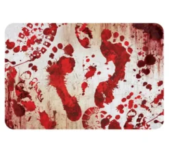 Zerbino Bloody Footprints 60x40 cm