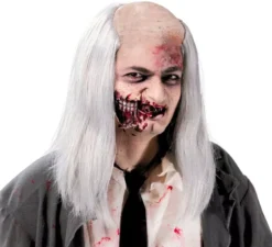 Zombie calvo con i capelli