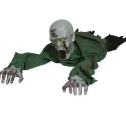 Zombie che gattona con luce, suono e movimento 110 cm