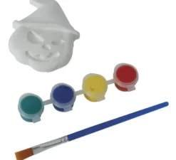 Zucca con cappello da dipingere 6 cm
