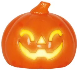 Zucca con luce 10 cm