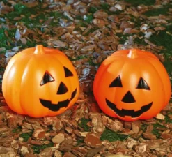Zucca con luce 15 cm