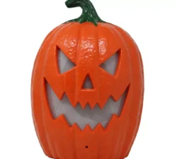 Zucca con luce e suono 30x21 cm