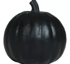 Zucca nera in schiuma 20 cm